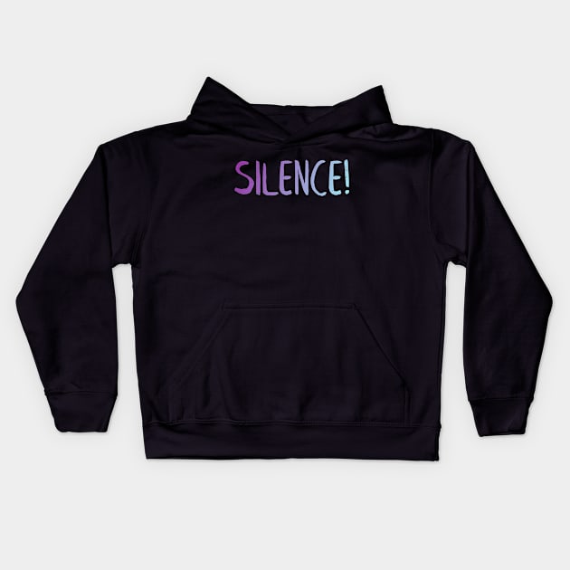 Silence Kids Hoodie by MiniGuardian